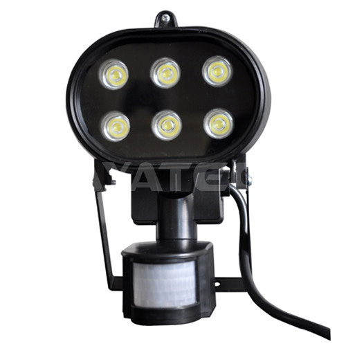 6W PIR Sensörlü Işık LED Spot Işık