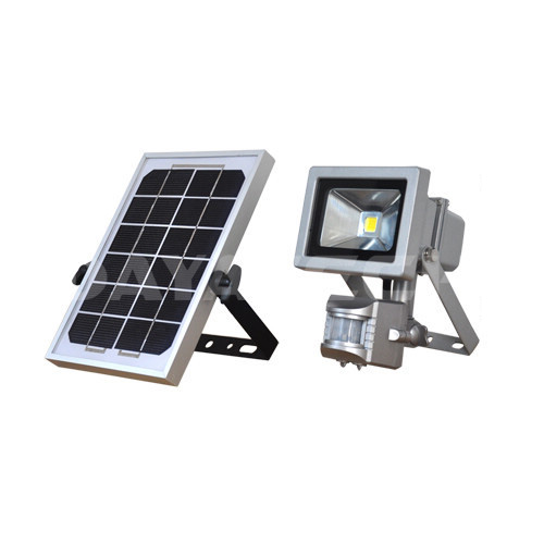 Solar 10W PIR Motion LED Güvenlik Işığı